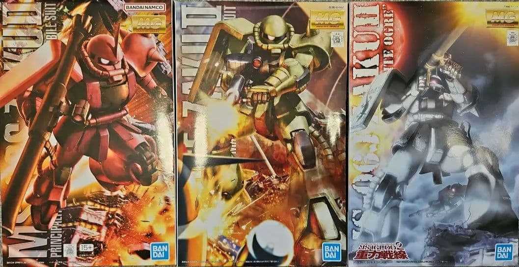 MG ザク ホワイトオーガー ザクII シャア専用ザク ガンプラ まとめ売り MG ザク Ver.2.0 ホワイトオーガー - Outer Rim