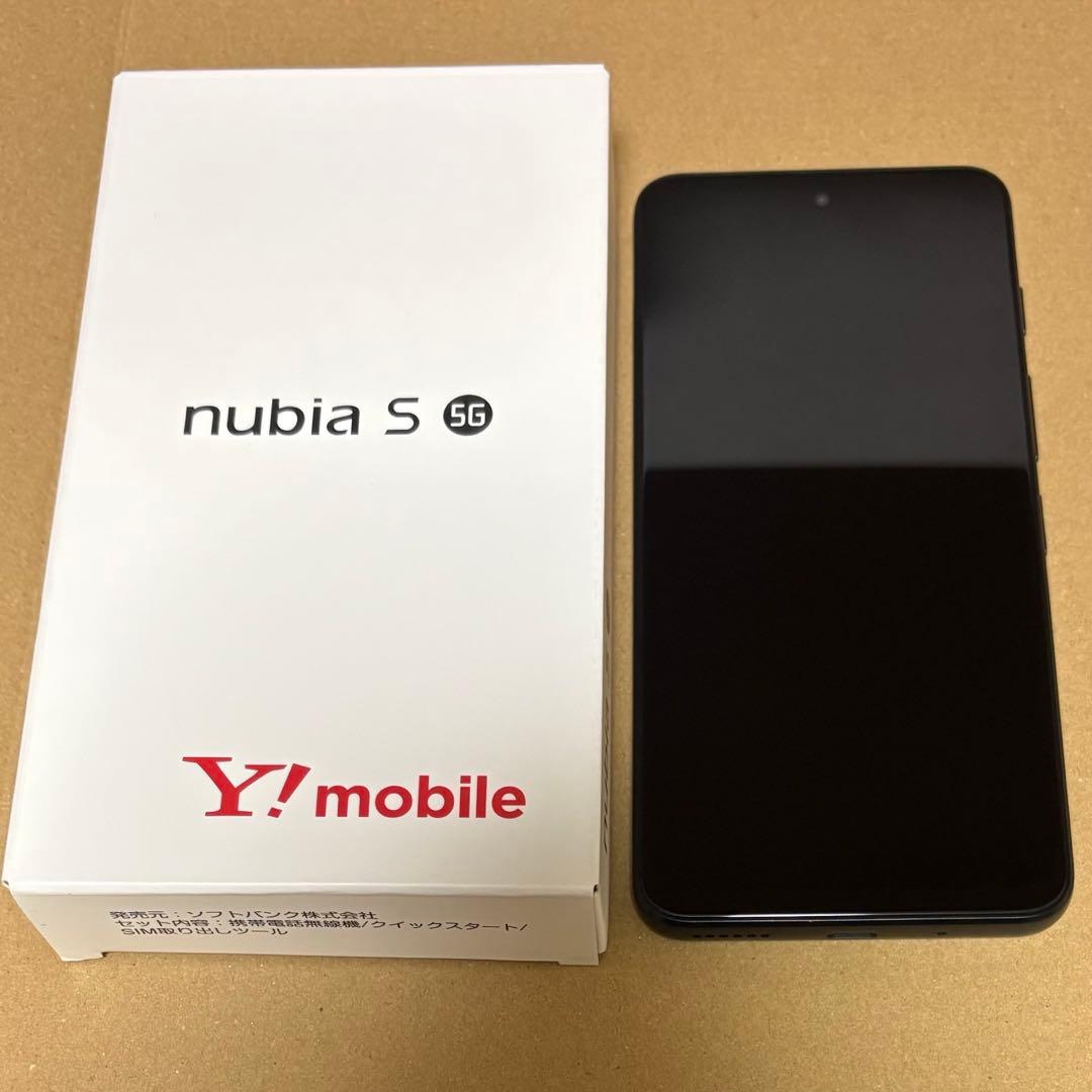 (新品同様) nubia S 5G Y!mobile スマホ本体 nubia S 5G｜Y!mobile（ワイモバイル） - 格安SIM・スマホ