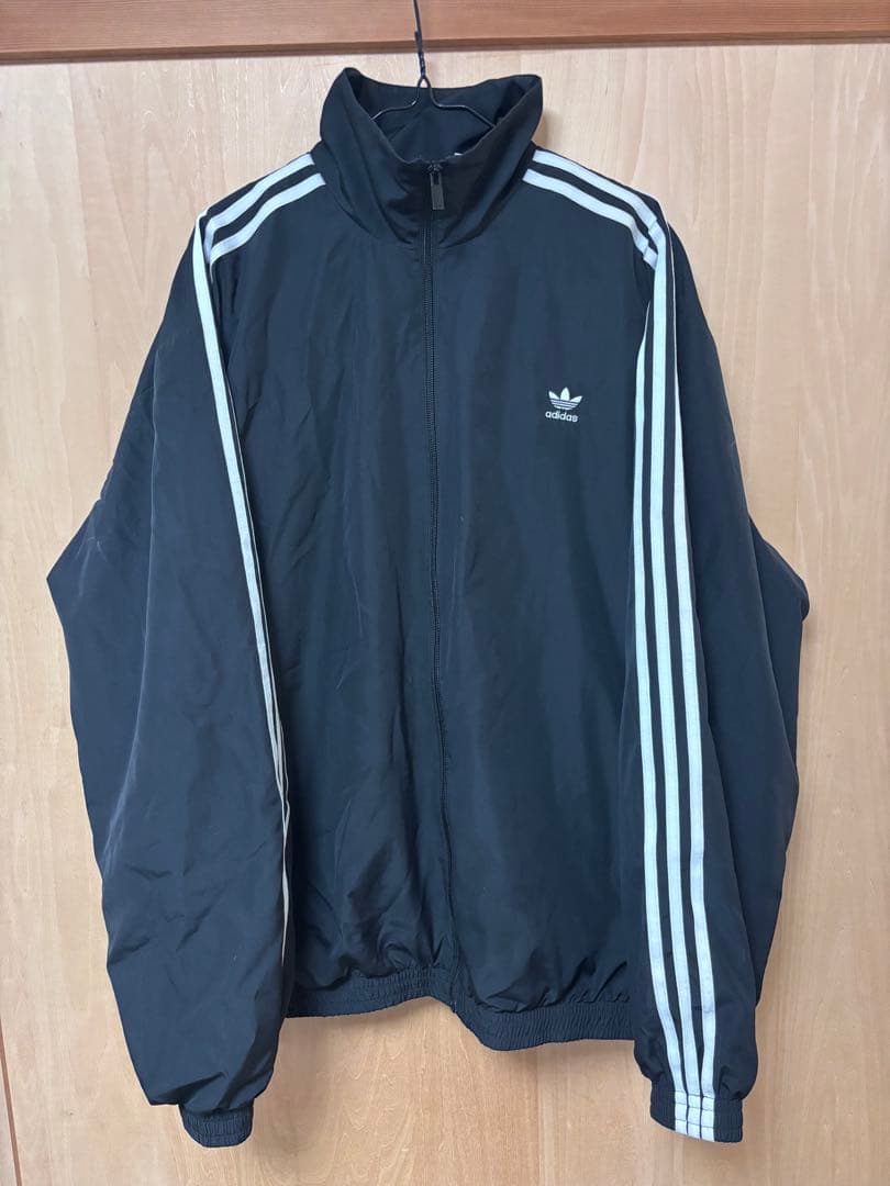adidas adilenium ナイロンジャケット adidas Adilenium Season 3 Oversized Track Top - Black | Free