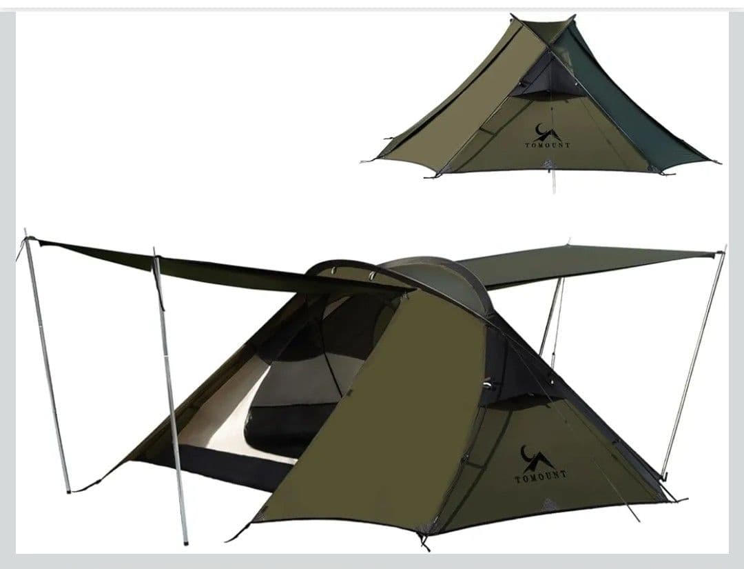 TOMOUNT NY TENT2 軽量ドームテント Amazon.co.jp: TOMOUNT テント 2人用 軽量テント 20Dナイロン 2.4KG