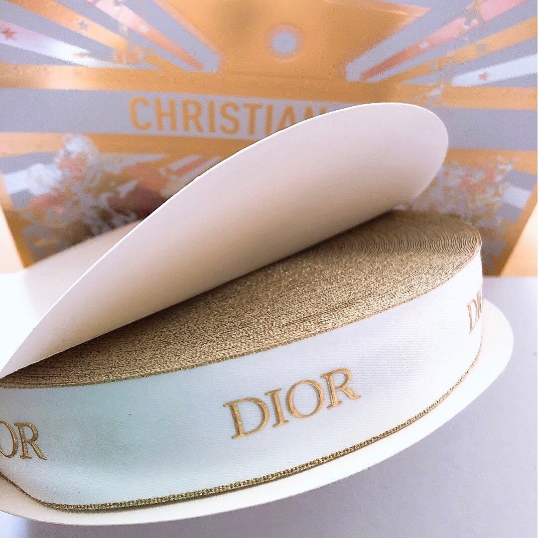 DIOR リボン1ロール50m 2024年 クリスマス DIOR リボン1ロール50m 2024年 クリスマス DIOR】1ロール/ディオール