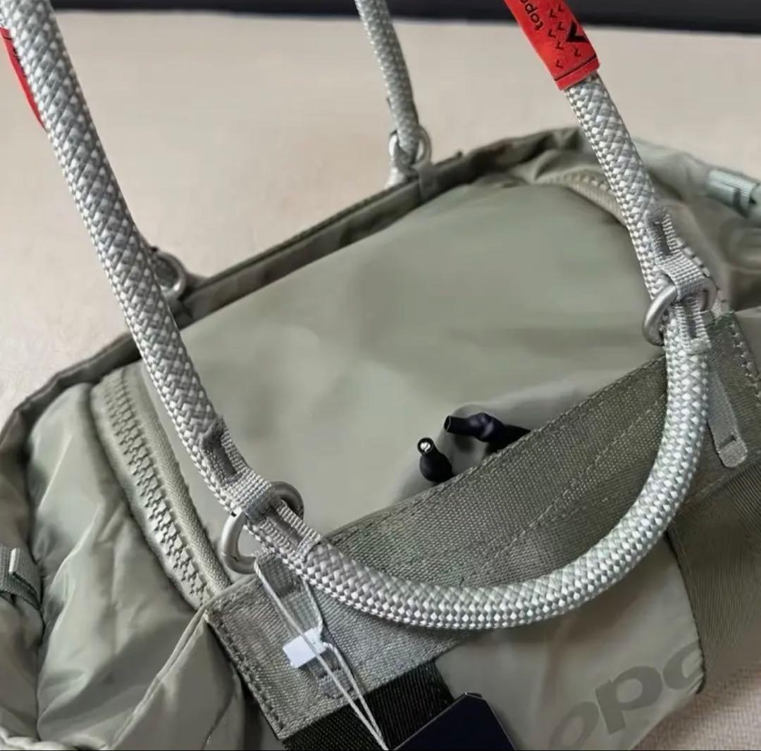 topologie Duffle Small オリーブグリーン ストラップ付き - メルカリ
