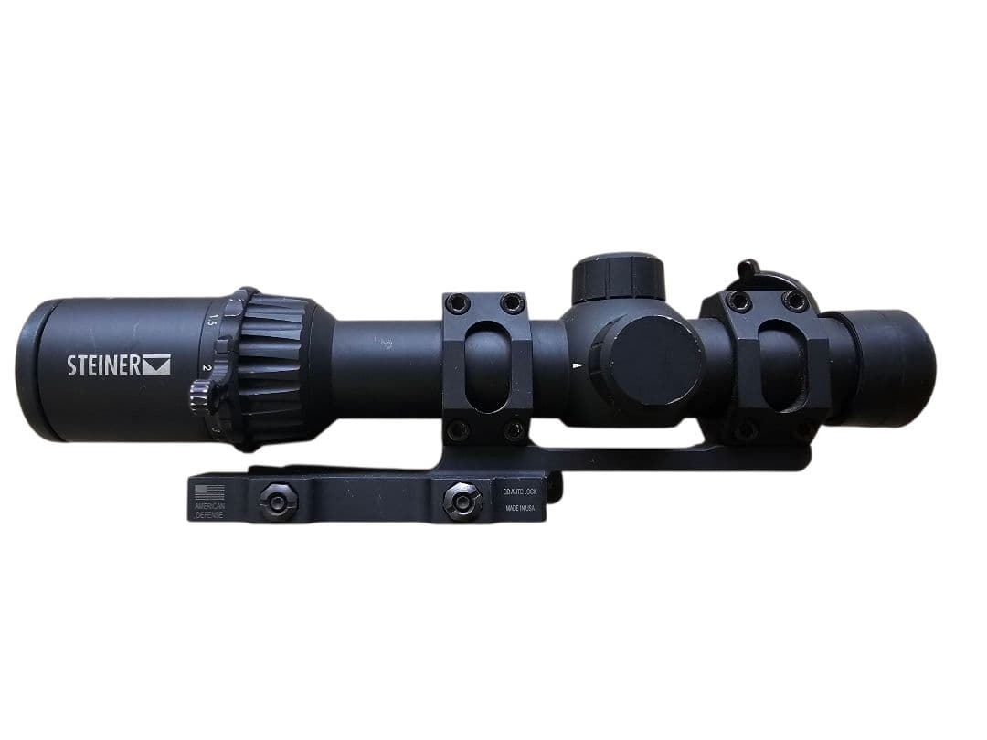 実物 Steiner P4Xi 1-4x24 ＆ ADM Recon-X Steiner P4Xi Rifle Scope 1-4x24 P3TR | Steiner Rifle Scopes | 5201