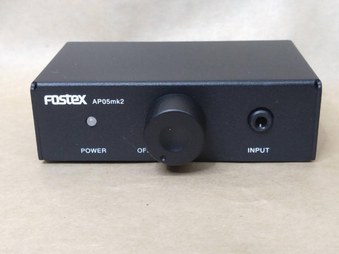 FOSTEX AP05mk2 パーソナルアンプ Amazon.co.jp: FOSTEX フォステクス パーソナル・アンプ 黒 AP05mk2