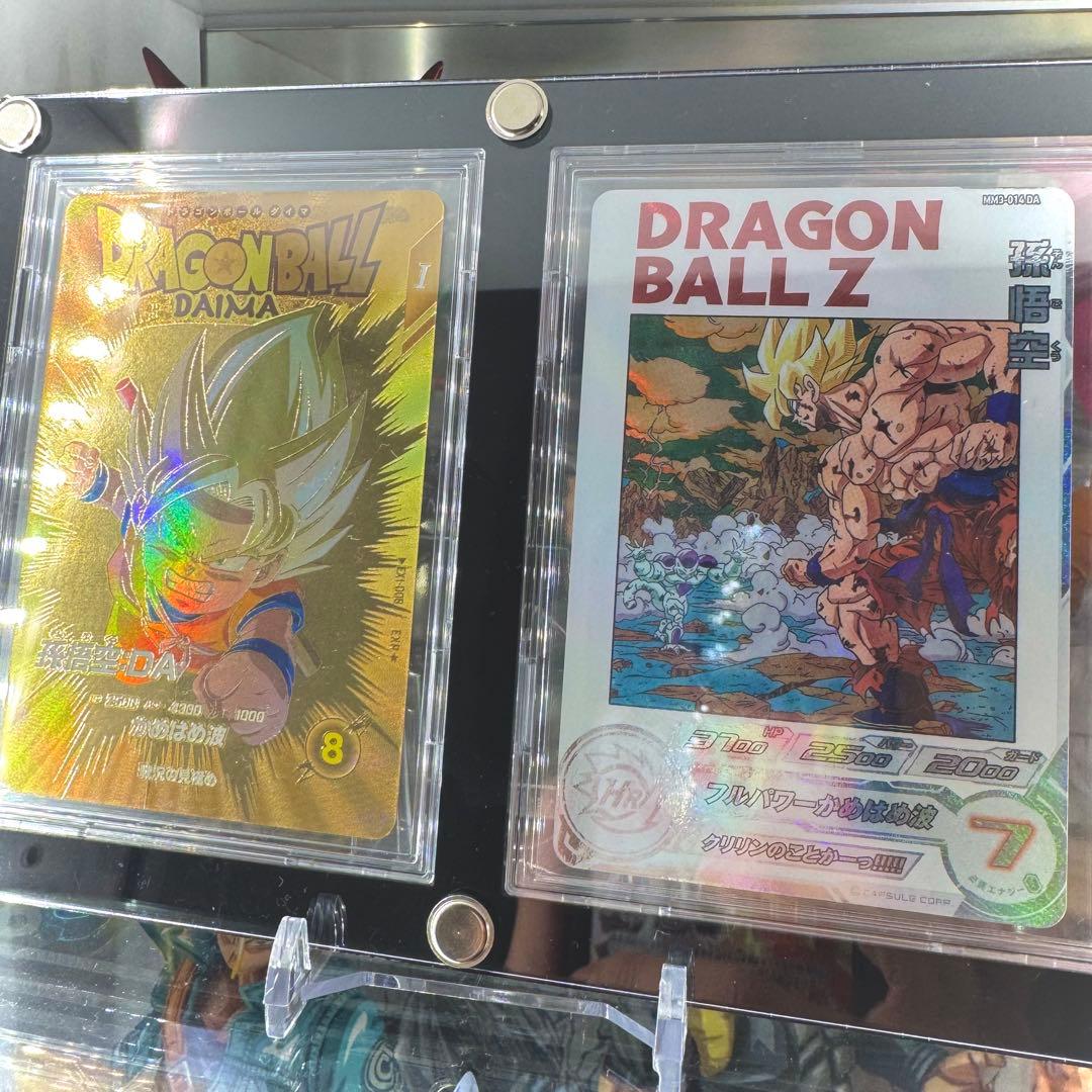 孫悟空　ヒーローズ　mm3-014 da　ダイバーズ　ex1-008 ドラゴンボールスーパーダイバーズ EX1-008 EXR 孫悟空：DA 【1弾