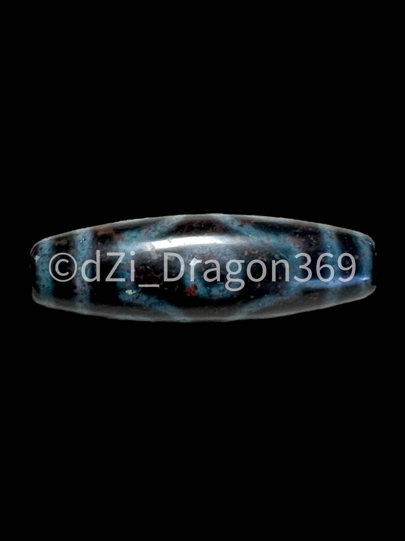 【 一柱のみ ／ 朱砂有り！！ 】老礦朱砂十字六眼天珠 老鉱朱砂紅・二眼 蔵神天珠 39mm - 石縁パワーストーン専門店
