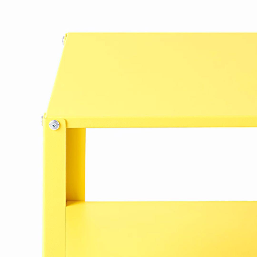 IKEA イケア サイドテーブル 黄色 イエロー - メルカリ