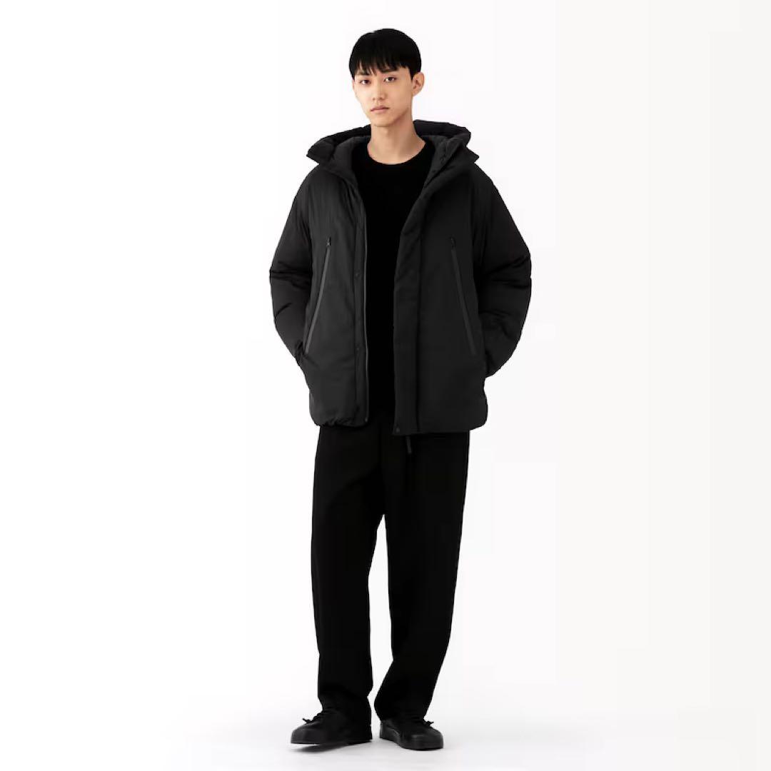 25AW 現行 新品 無印良品 MUJI Labo ダウンジャケット L 黒 - メルカリ