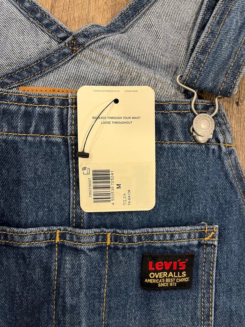 新品 Levi's プレミアム リーバイス オーバーオール BIG E ビッグE
