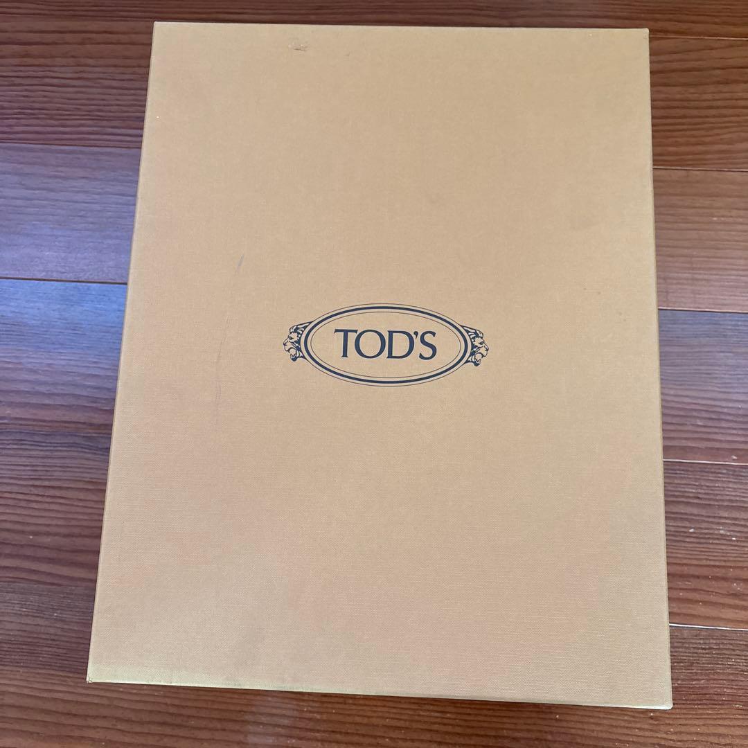 TOD'S(トッズ) ショートブーツ 38 1/2 レディース - グレーベージュ