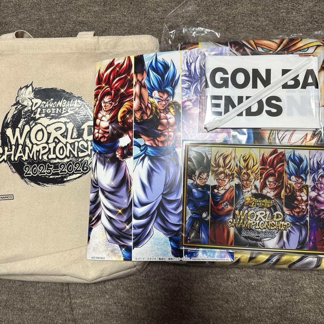 ドラゴンボールレジェンズ 世界大会 観覧記念品セット ◤￣￣￣￣￣￣￣￣￣￣￣ 会場観覧者プレゼント ラインナップ公開