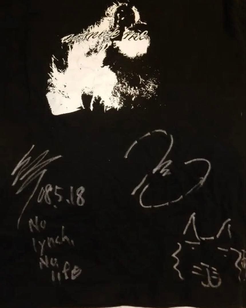 【貴重】lynch サイン入り Tシャツ lynch. official web shop past product