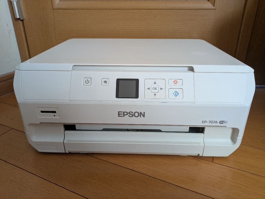 【ジャンク品】EPSON EP-707A インクジェットプリンター ジャンク】エプソン EPSONインクジェットプリンタ EP-707A - メルカリ