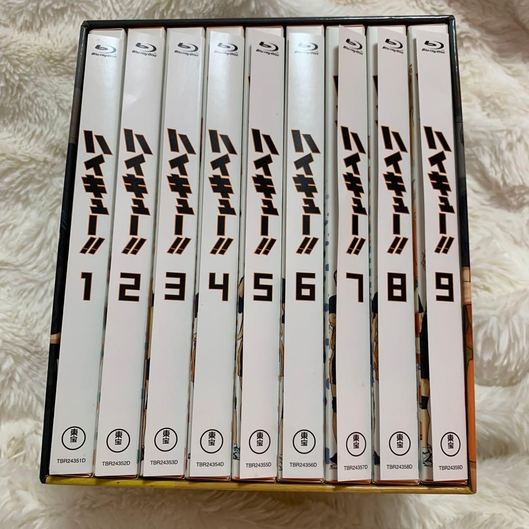 ハイキュー！！Blu-ray 初回生産限定版 特典付 美品 全巻 9巻ブルーレイ Amazon.co.jp: 【Blu-ray】ハイキュー!! 初回生産限定版 全9巻セット