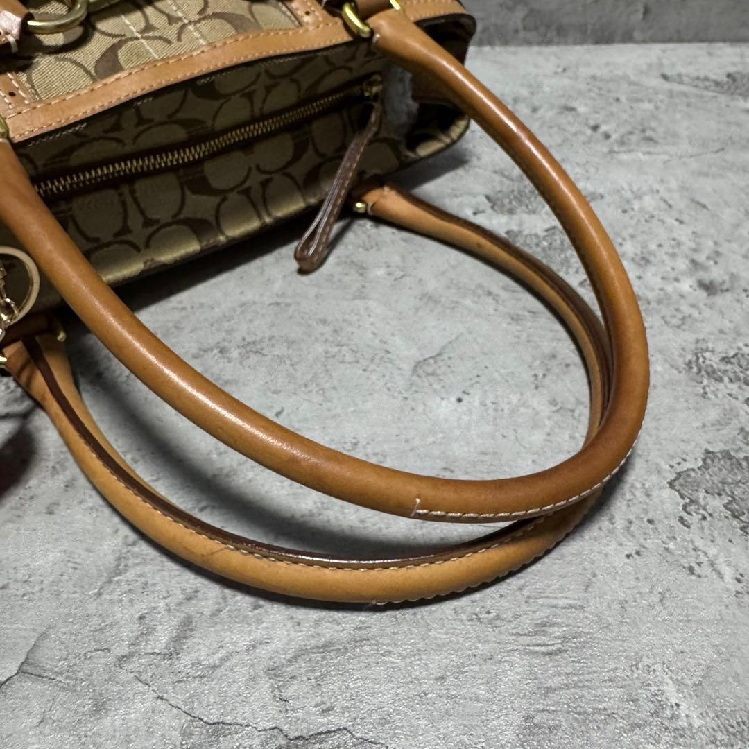 COACH Y2K Hampton Signature Boston Bag - メルカリ