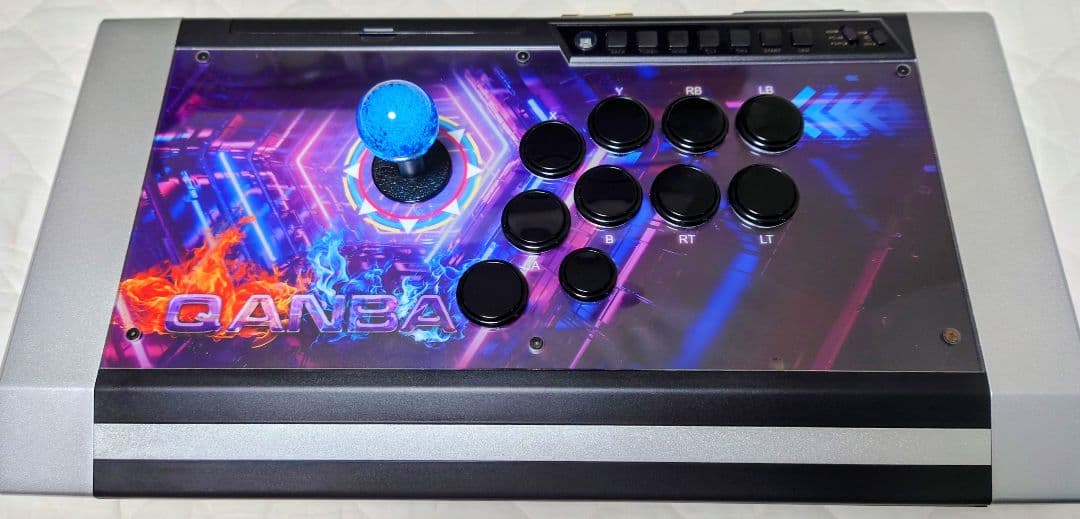 Qanba Q3 Obsidian　ボタン増設カスタム　OneFrameボタン Amazon.com: qanba Q3 Obsidian Silent Arcade Joystick Multifunction
