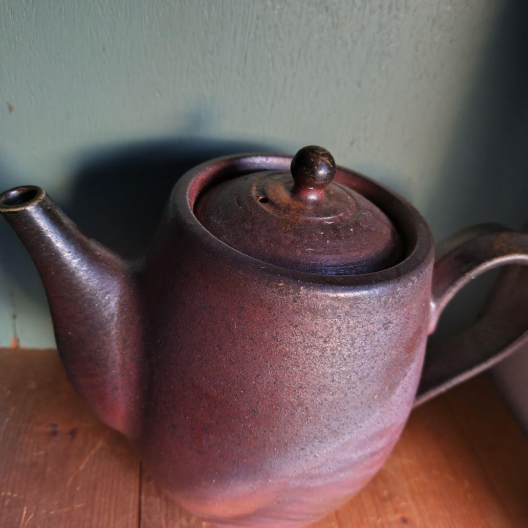 備前焼 急須 後楽窯 堀川南山 ティーポット 茶道具 茶器 岡山伝統工芸