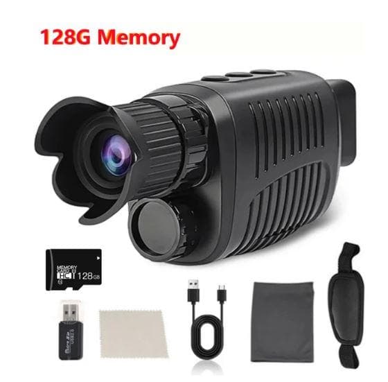 1080P HD 単眼暗視装置赤外線 5x デジタル 128gメモリカード付属 Amazon.co.jp: デジタル暗視単眼鏡IR 1.6インチTFT LCD 8GB SDカード