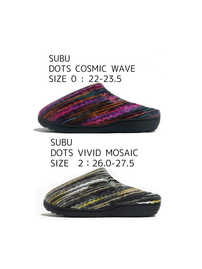 2足　SUBU VIVID MOSAIC 2 COSMIC WAVE 0 SUBU/スブ/DOTS KALEIDOSCOPE/VIVID MOSAIC/COSMIC WAVE | MANASTASH