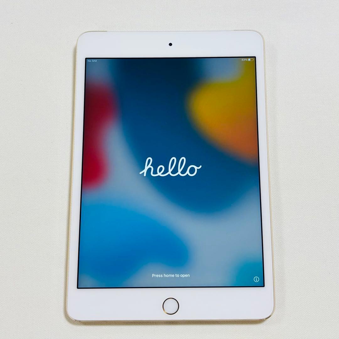 iPad mini 4 128GB Cellularモデル　SIMロック解除済 Amazon.co.jp: 【整備済み品】 Apple iPad mini 4 Wi-Fi + Cellular