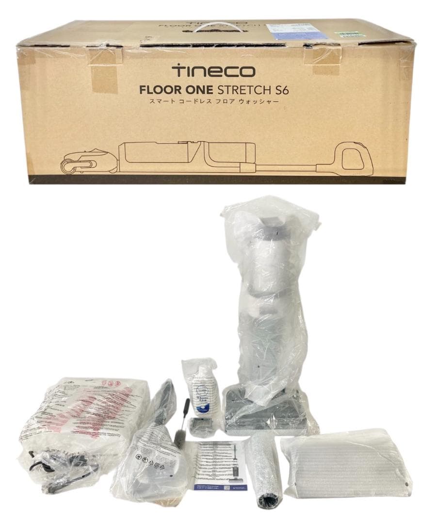 ★未使用★TinecoFloorOneStreatchS6コードレス水拭き掃除機 FLOOR ONE STRETCH S6 | Tineco