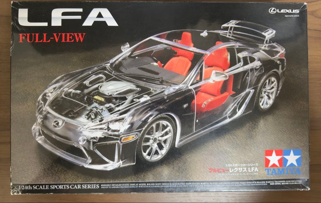 タミヤ 1/24 レクサス LFA フルビューモデル フルビュー レクサス LFA - ホビーサーチ カーモデル