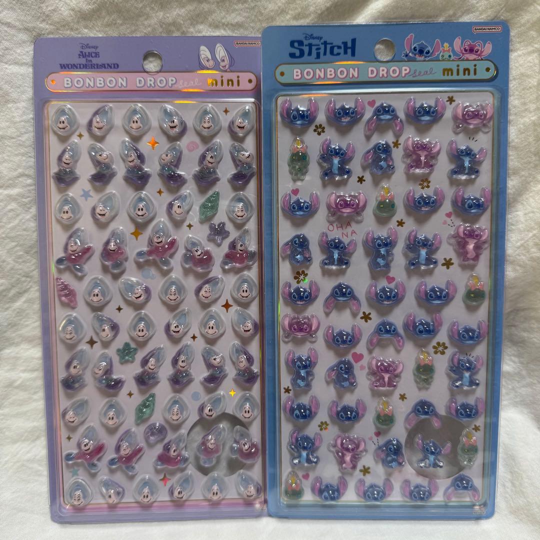 ボンボンドロップシール ミニ ディズニー コンプリート 8種 まとめ売り