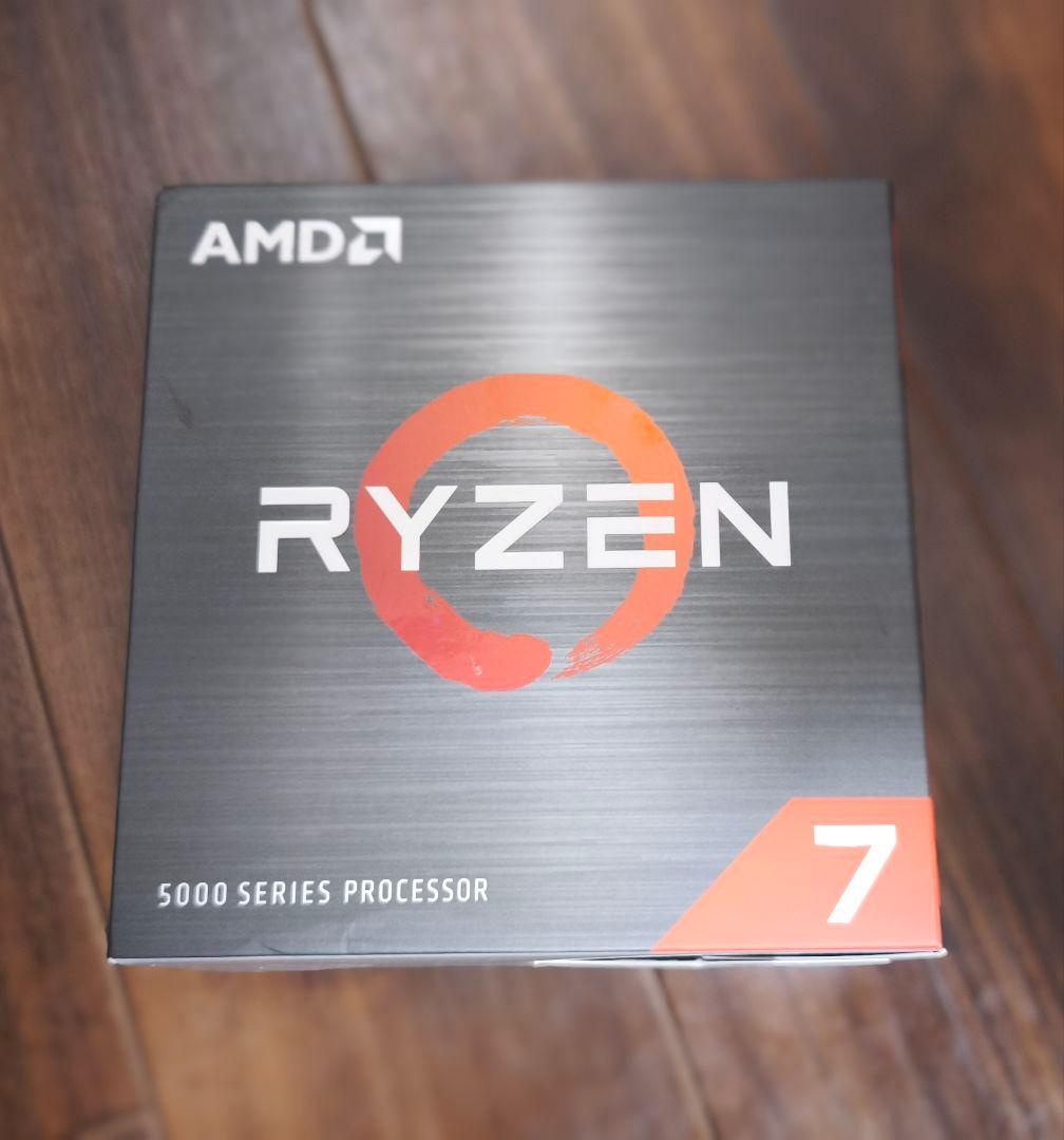 AMD RYZEN7 5700X 並行輸入品 AMD Ryzen 7 5700X BOX AMD Ryzen 5000 Socket AM4 / 8コア16スレッド