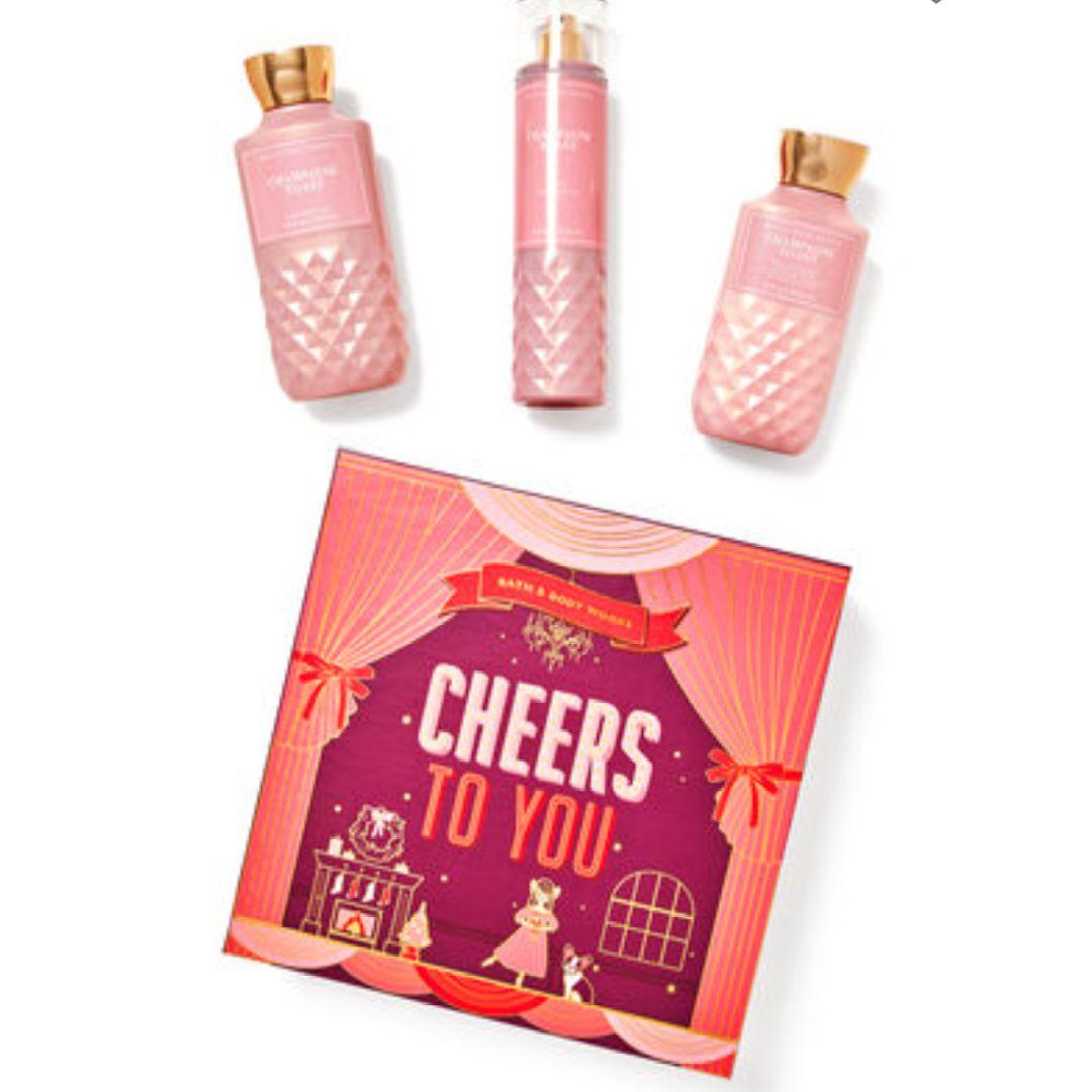 Champagne Toast ギフトセット Shop Champagne Toast Gift Box Set | SG Bath & Body Works