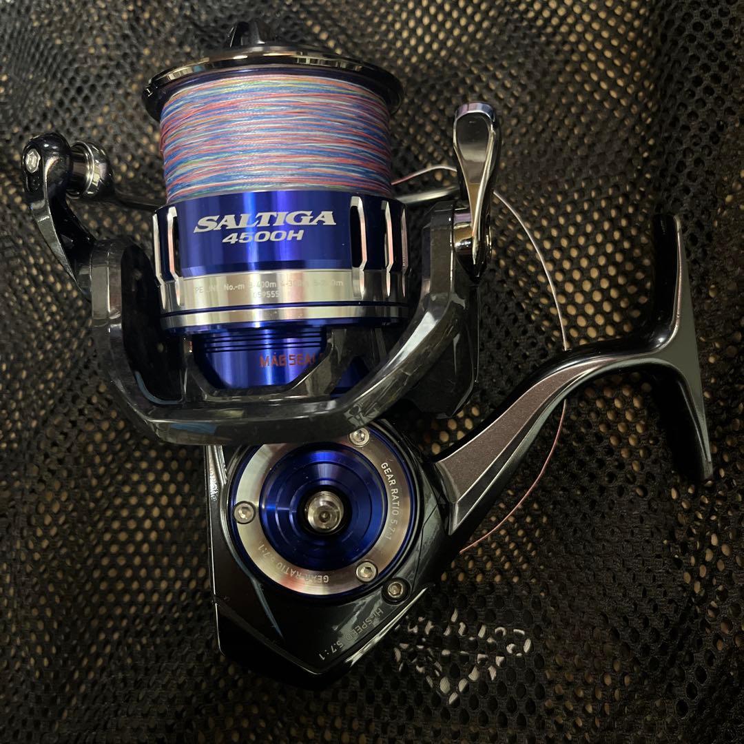 DAIWA 15 SALTIGA 4500H 美品 Amazon | ダイワ(Daiwa) スピニングリール 15 ソルティガ 4500H