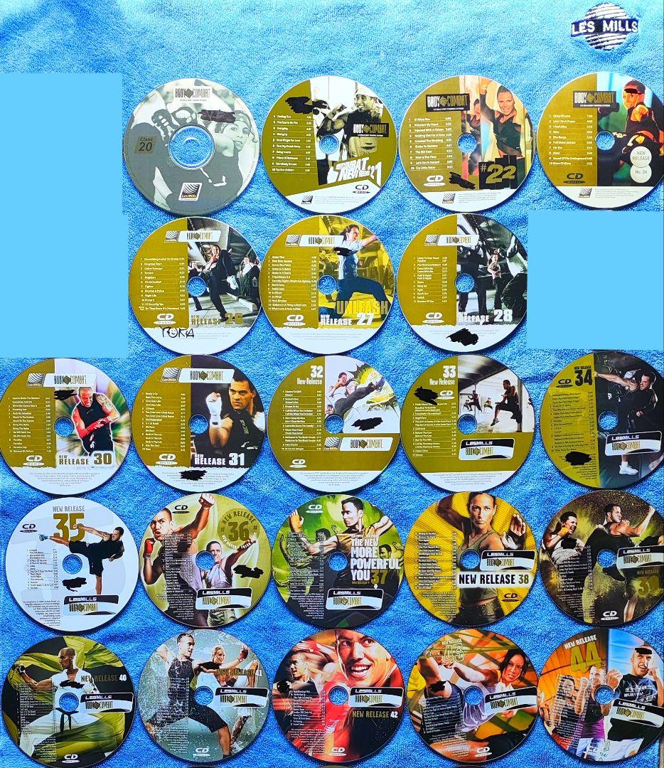 スポーツ・フィットネス LESMILLS BODYCOMBAT CD LES MILLS BODYCOMBAT BODY COMBAT INSTRUCTOR RELEASE 57 DVD CD