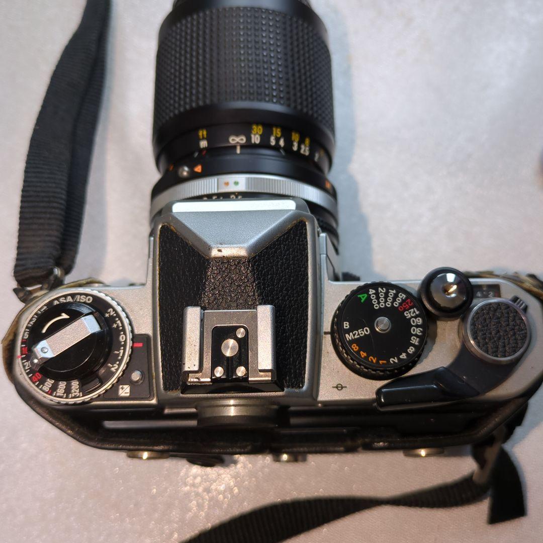 Nikon FE2 一眼レフカメラ シルバー+レンズ+ケース