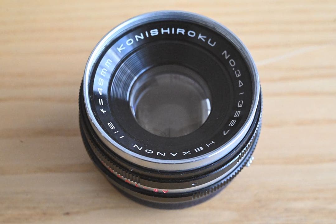KONISHIROKU HEXANON 48mm 1:2 L39 マウント Konishiroku Hexanon 48mm / f2.0 – 散歩とカメラとポタリング 写真は