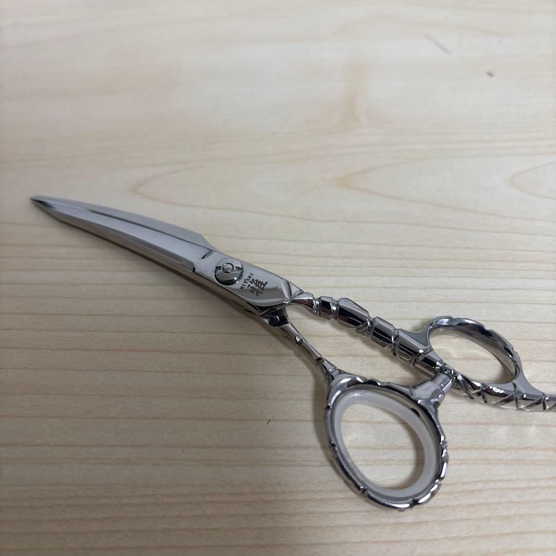 雅ステンレス カーブ刃シザー 約6インチ HACHIWARE / ハチワレ - Joli PET SCISSORS