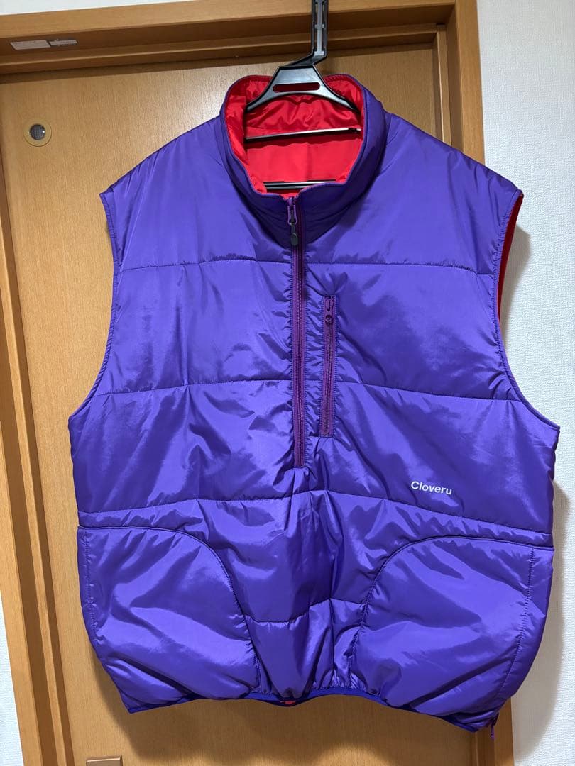 Cloveru SIBLE URABAN VEST アノラック Cloveru® Urban Reversible Vest（Banana / Navy） | BIZARRE GREEN