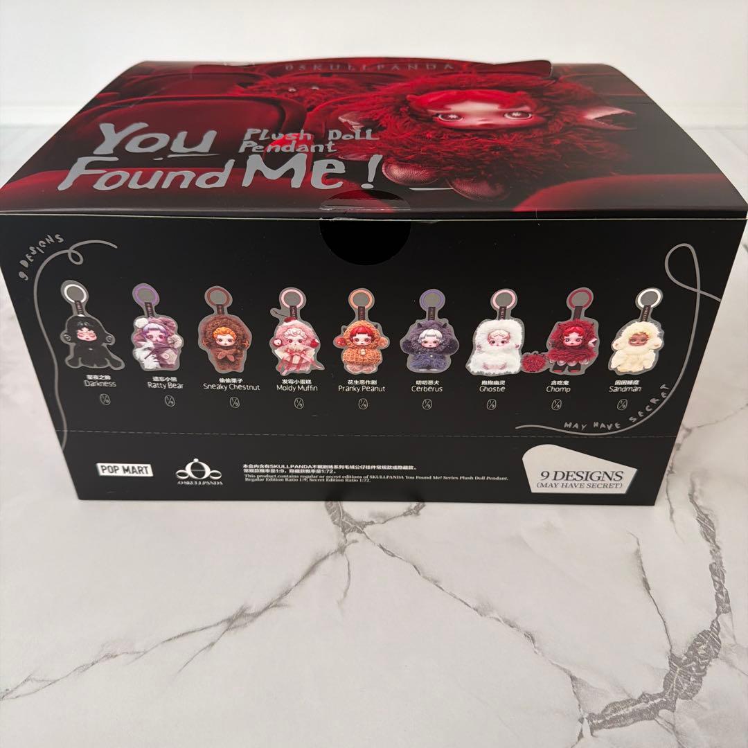 スカルパンダ　You Found Me! アソート　POP MART POP MART（ポップマート） 正規品保証 SKULLPANDA You Found Me! ユー