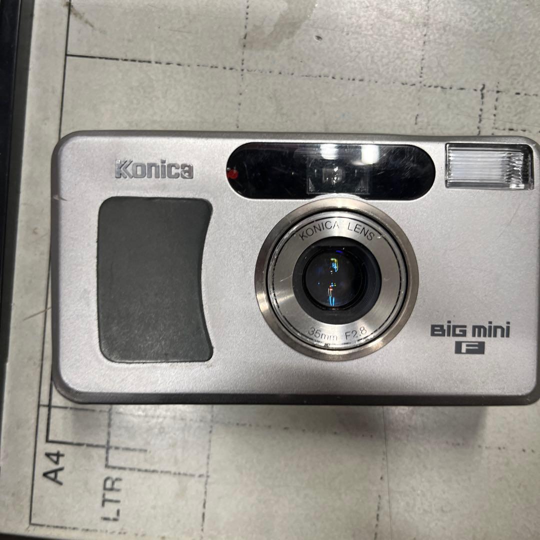 Konica BIG mini F コンパクトカメラ 深堀ブログ】KONICA BiG mini F / 35mm F2.8 コニカ フィルム