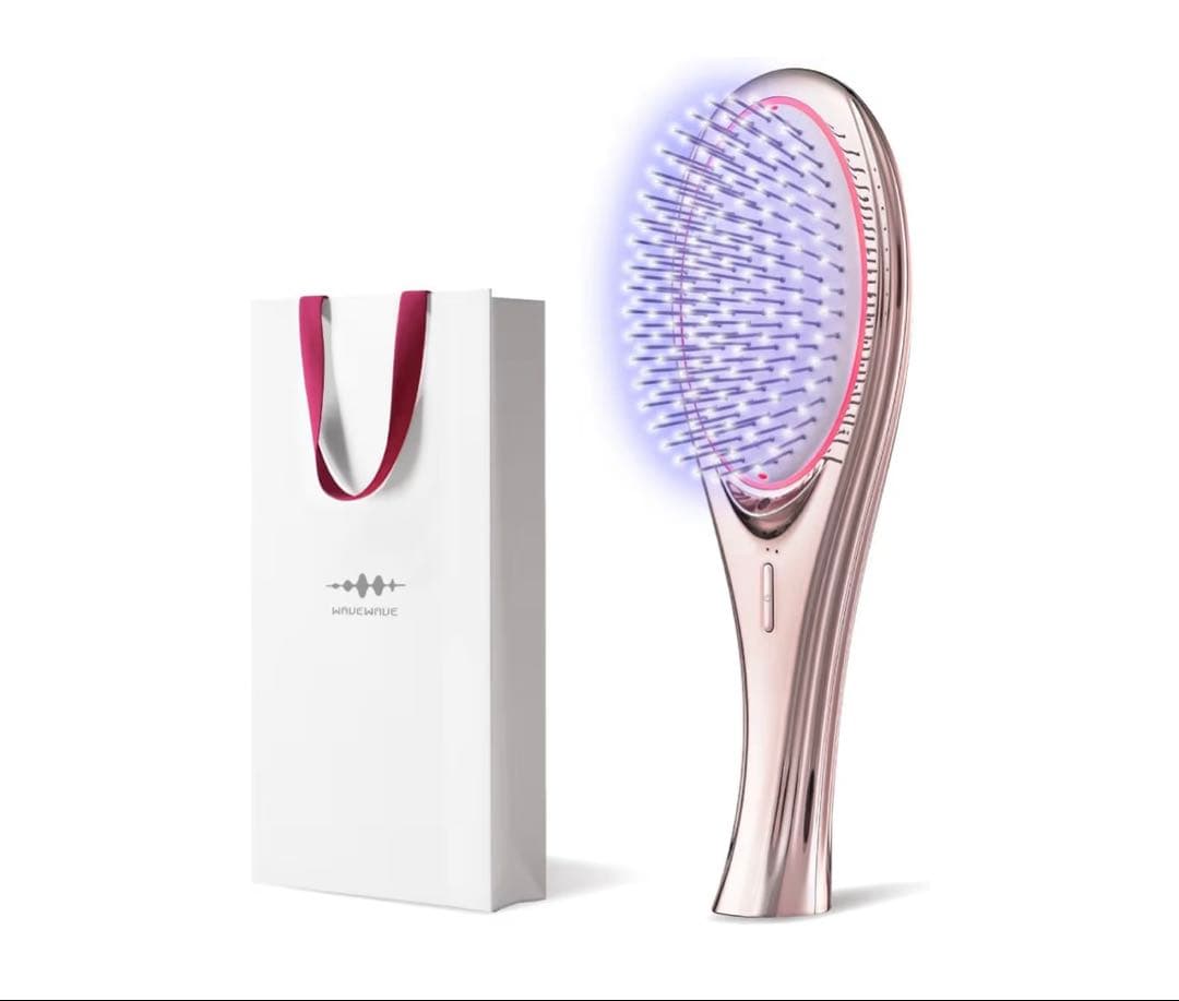 ✩ wavewave EMS Brush Air ピンクゴールド WAVEWAVE / EMS Brush Air ピンクゴールドの公式商品情報｜美容