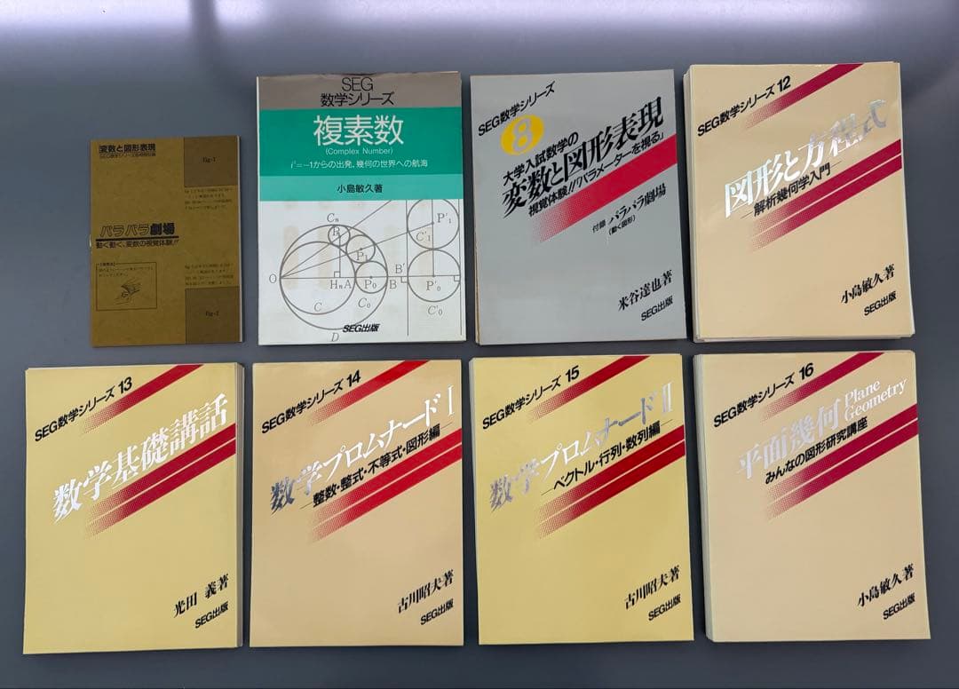 裁断済 SEG数学シリーズ7点セット 917mHnpQDdL.jpg