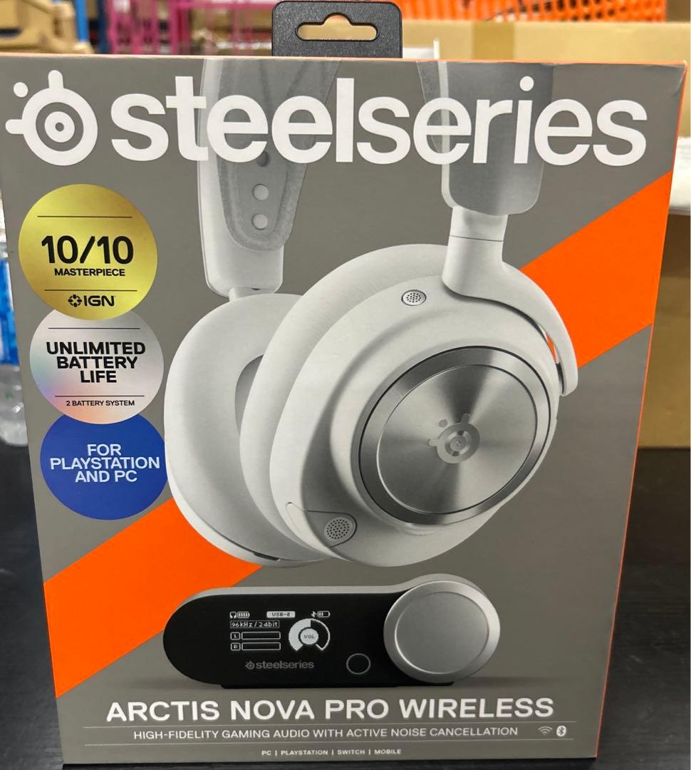 新品　SteelSeries ARCTIS NOVA PRO WIRELESS SteelSeries ワイヤレスゲーミングヘッドセット Arctis Nova Pro