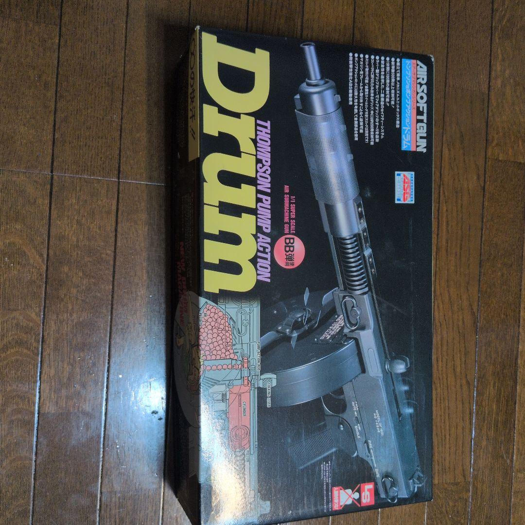 トンプソン　改　ポンプアクションドラム エルエス(LS) トンプソン改ポンプアクション ビンテージ エアガン レビュー