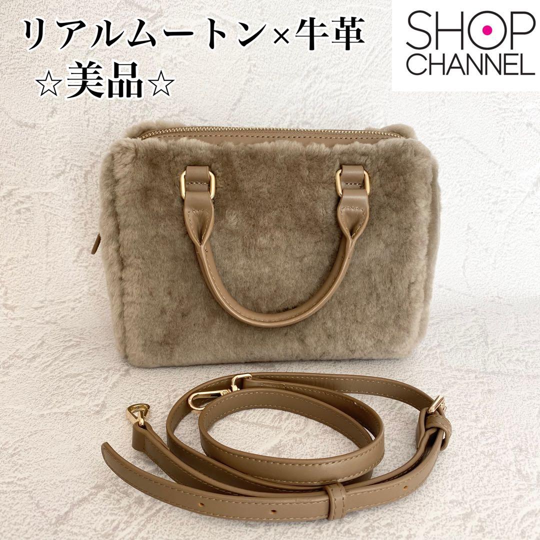 リアルムートン ファー ショルダーバッグ ハンドバッグ ボストンバッグ ファーバッグ トート バッグ ショルダーバッグ レディース 秋冬 肩掛け