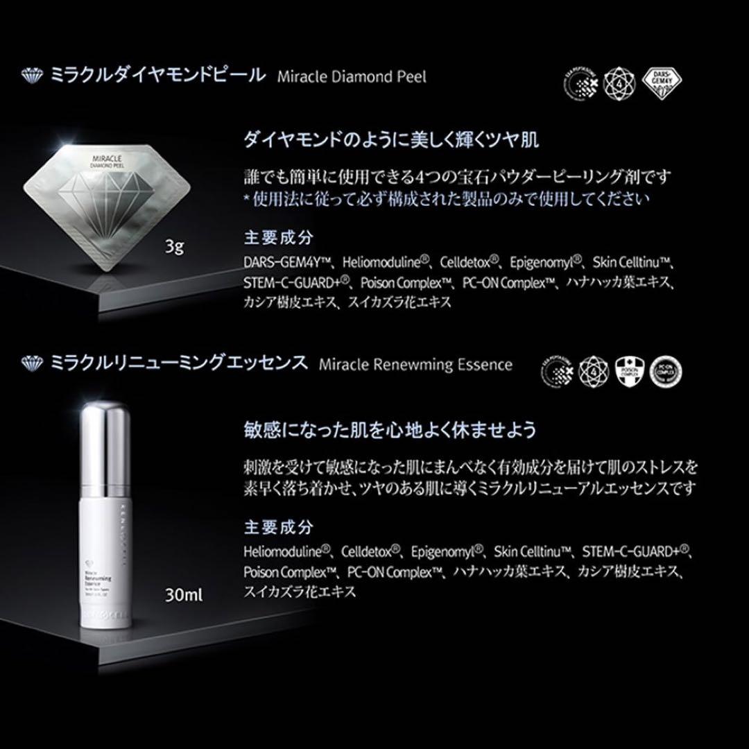 新品未使用】ルネセル ダイヤモンドピールセット （箱無し）（CB