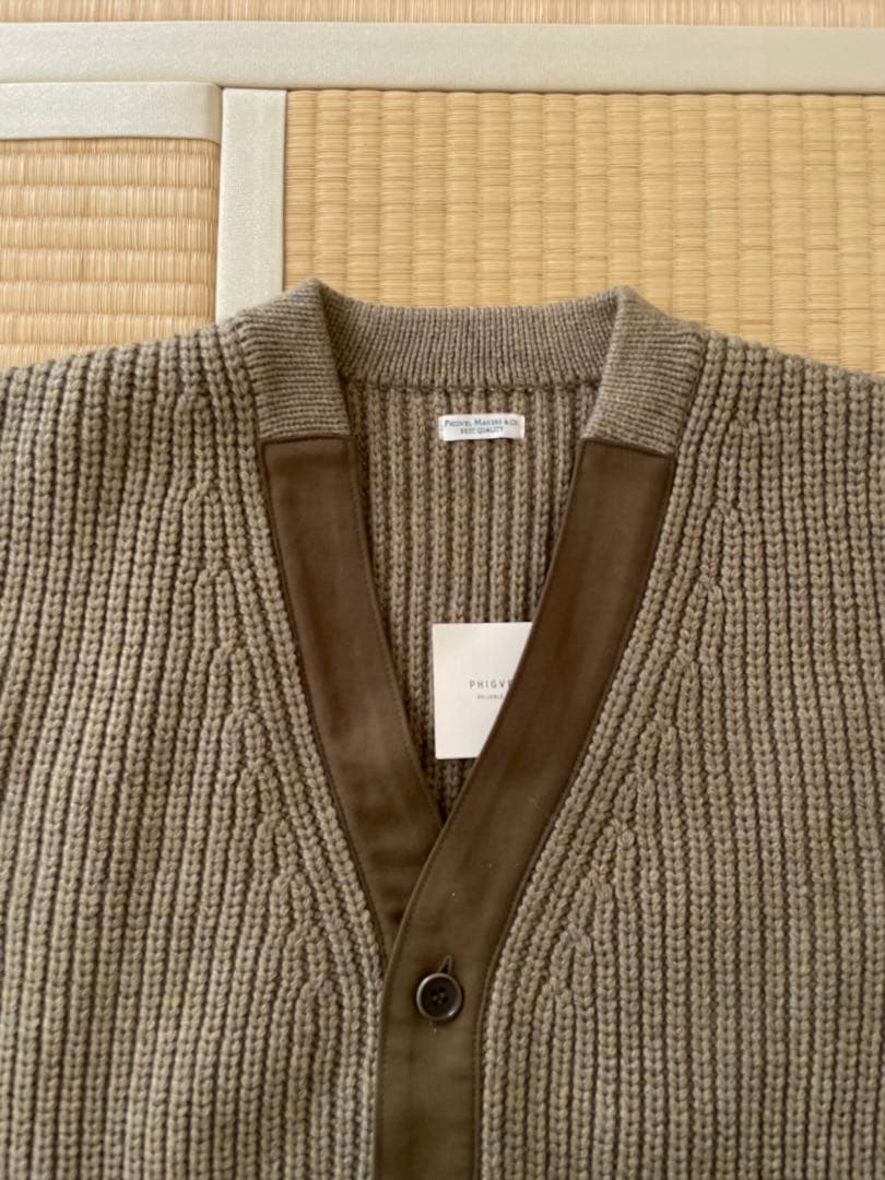 PHIGVEL FISHERMAN'S KNITTING CARDY フィグベル - メルカリ