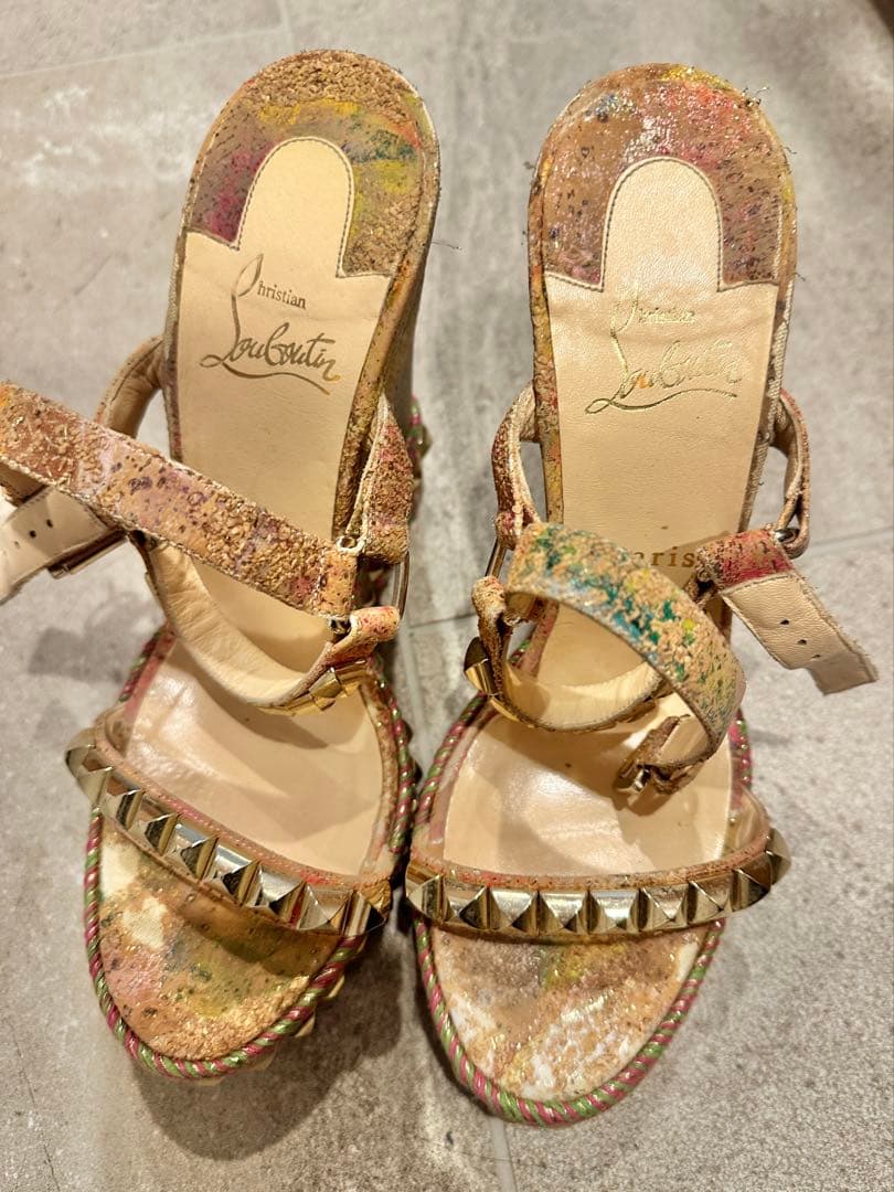 クリスチャンルブタン Christian Louboutin カタクロウ サンダル 靴