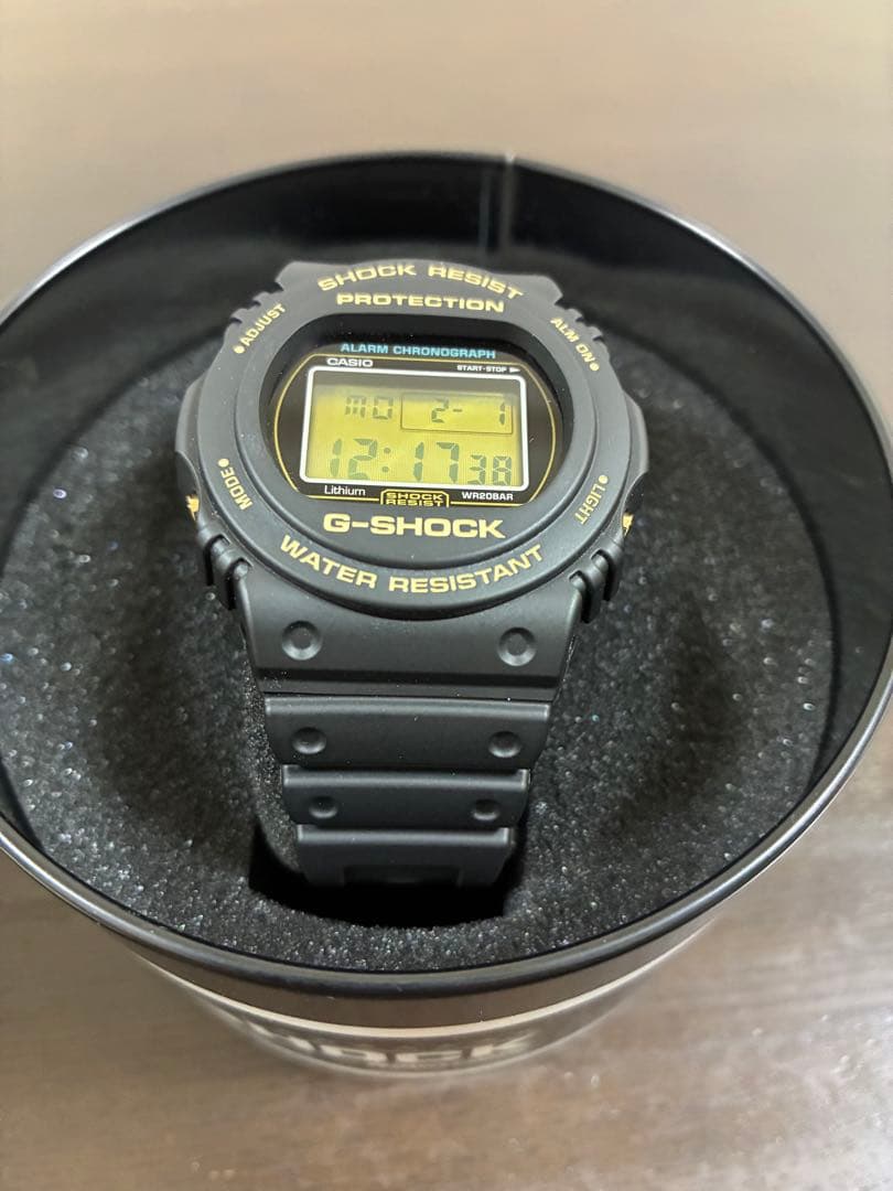時計 G-SHOCK 35th DW-5735D-1BJR G-SHOCK（G-ショック）35TH ANNIVERSARY 『ORIGIN GOLD』 DW-5735D