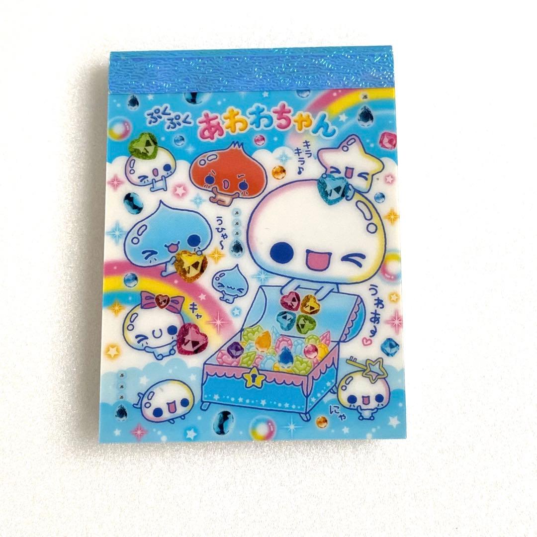 平成レトロ メモ帳 ぷくぷく あわわちゃん カミオジャパン - メルカリ