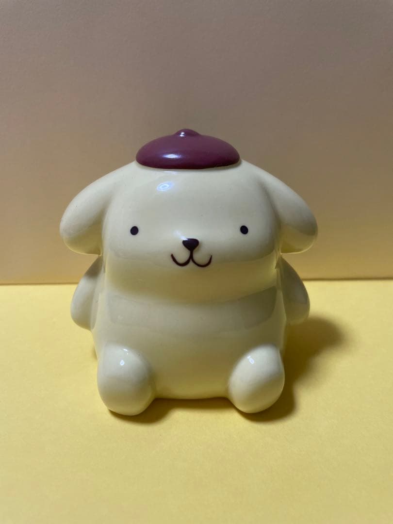 ポムポムプリン　陶器製 小物入れ　ペン立て　2000年製 ポムポムプリン 陶器製 小物入れ ペン立て 2000年製 ポムポムプリン