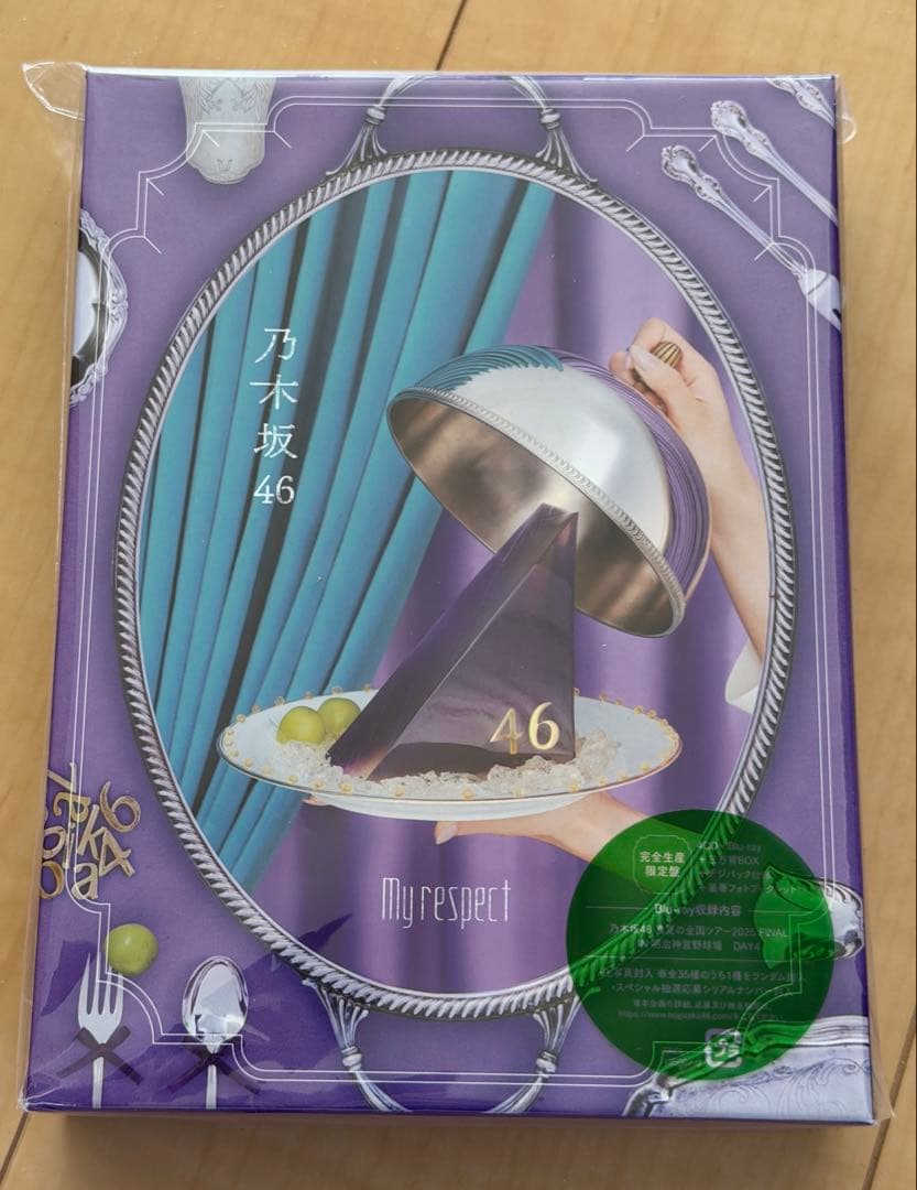 乃木坂46 My respect 完全生産限定盤 4CD+Blu-ray 乃木坂46／My respect《完全生産限定盤》 (初回限定) 【CD+Blu-ray