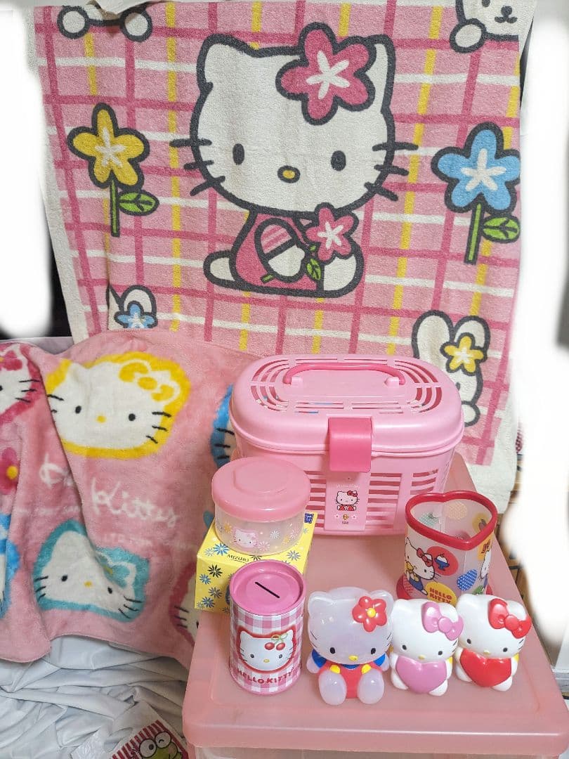 キティ まとめ売り 希少 レア 非売品 昭和レトロ 新品〜中古 毛布